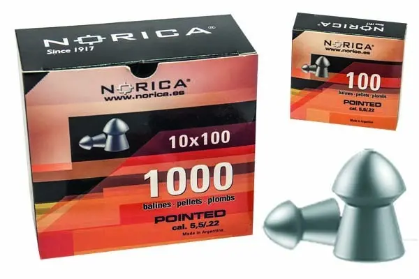 Norica 5.5Mm Pointed 100'S 1
