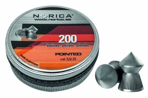 Norica 5.5Mm Pointed 200'S 1