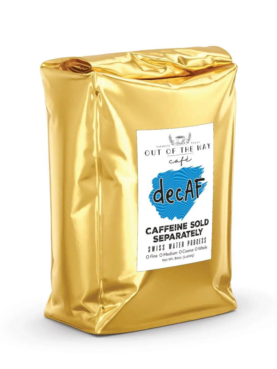 5Lb. Bag - Ootw Decaf Coffee 1