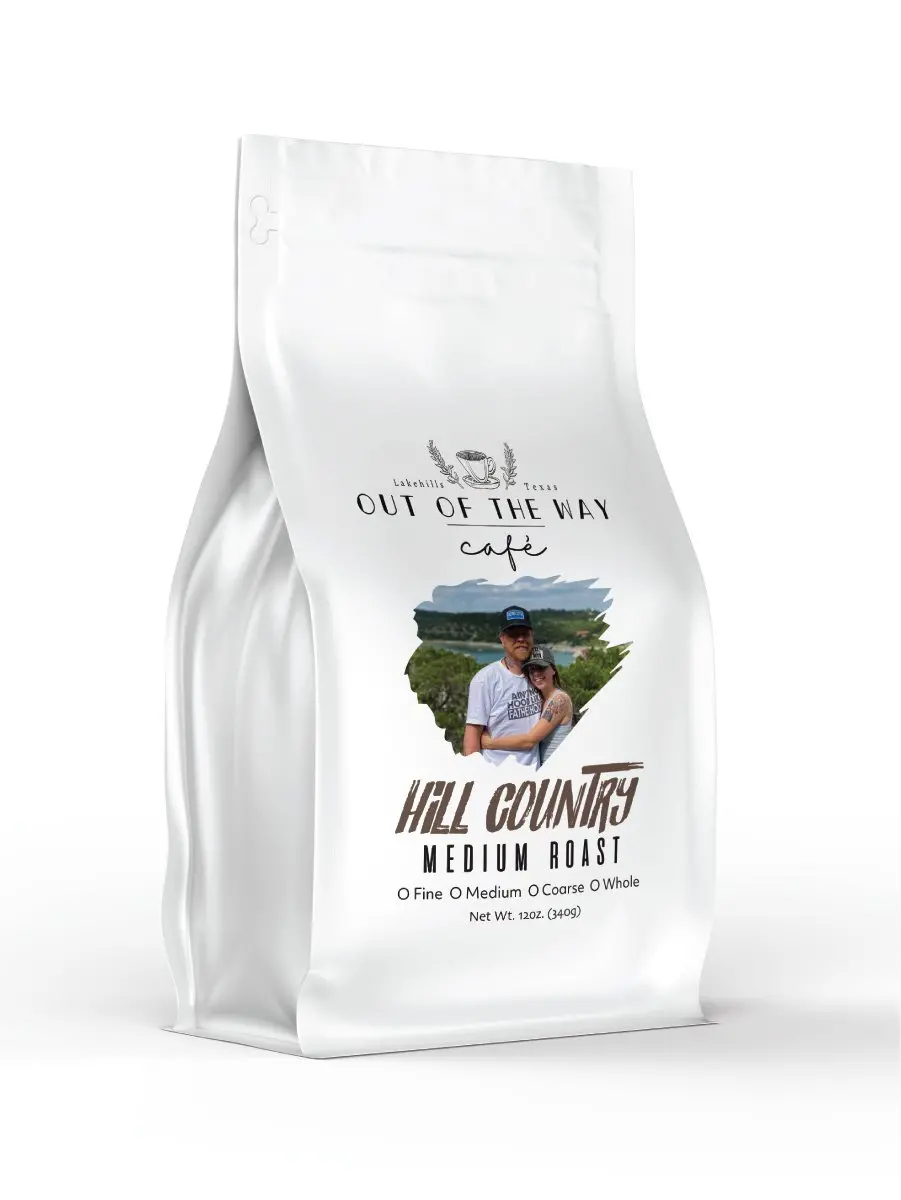 12Oz. Bag - Ootw Hill Country Roast - Medium Roast Coffee 1