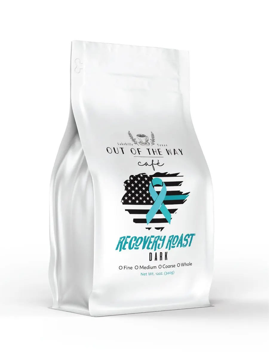 12Oz. Bag - Ootw Recovery Roast - Dark Roast Coffee 1