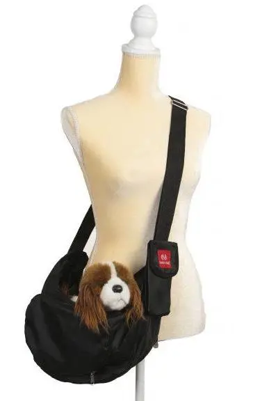 Bark N' Bag | Parapup Clutch/Sling Bag In Black 1