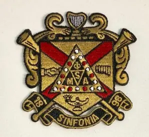 Phi Mu Alpha Shield Patch 1