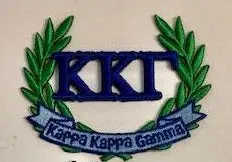 Kappa Kappa Gamma Wreath Patch 1