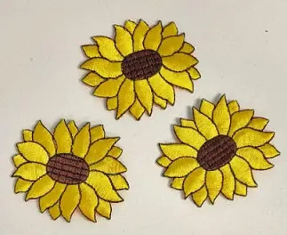 Gamma Eta Sunflower Heat-Seal Patch 1