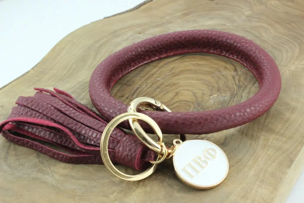 Pi Beta Phi Keychain Bangle 1