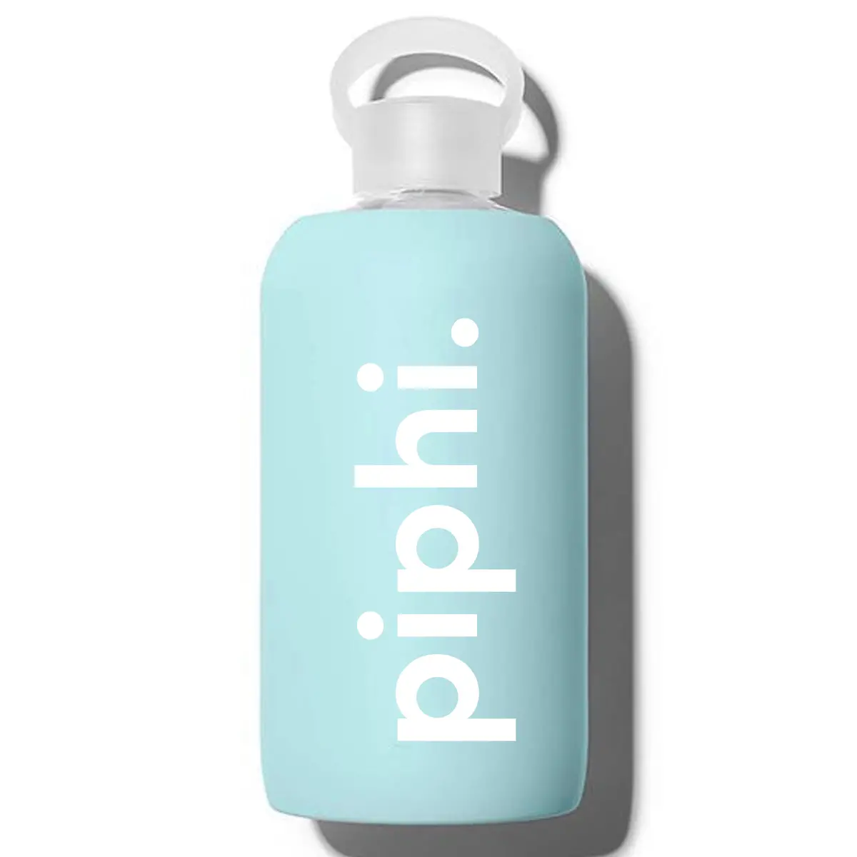 Pi Beta Phi Glass Silicone Sleeve Water Bottle 1