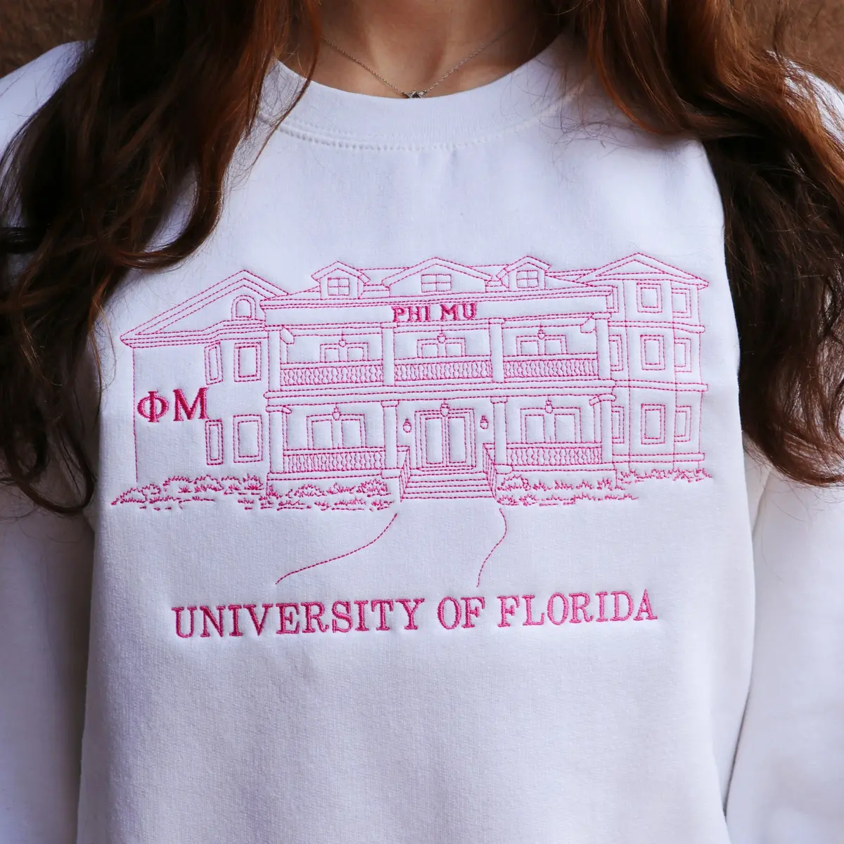 Phi Mu 1152 House Crewneck 1
