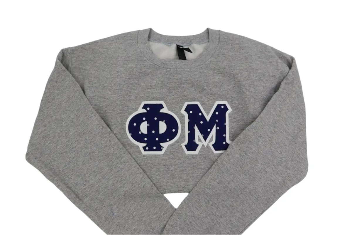 Phi Mu Polka Dot Crewneck 1