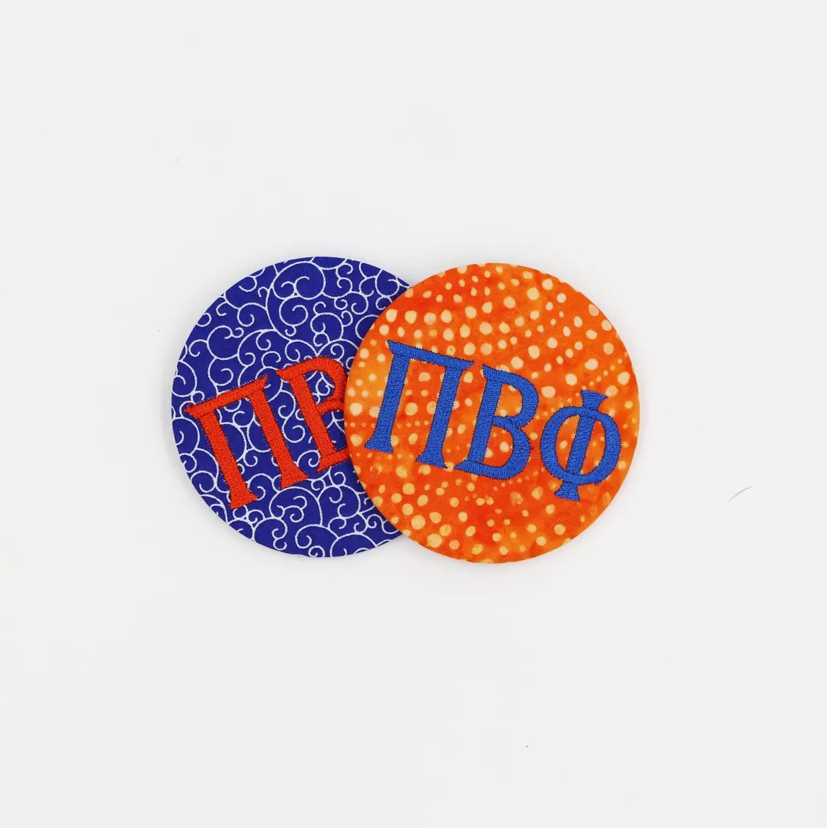 Pi Beta Phi Game Day Embroidered Button 1