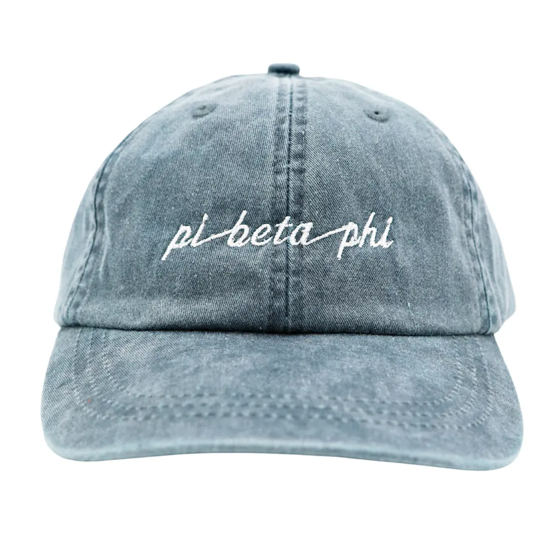 Pi Beta Phi Script Hat 1