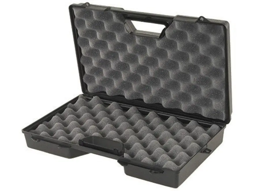 Rectangular 15" Pistol Case- Black 1