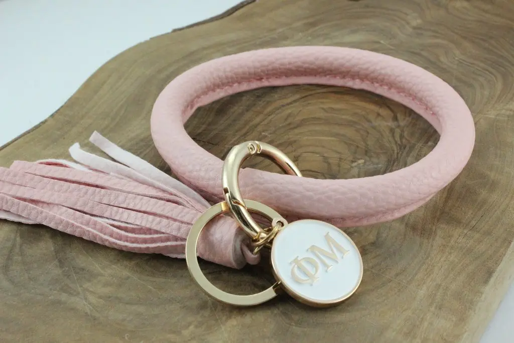 Phi Mu Keychain Bangle 1