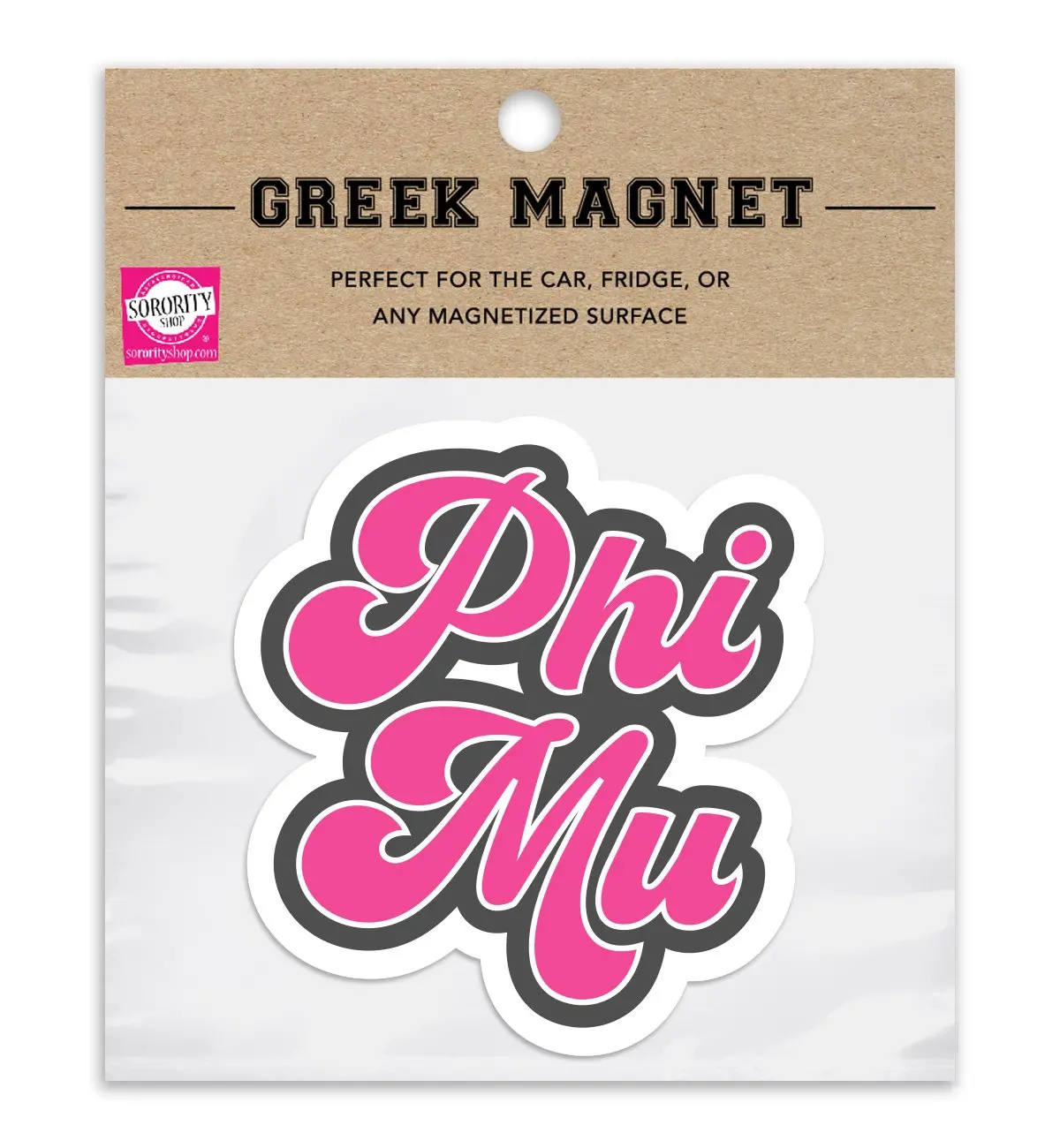 Phi Mu Retro Magnet 1