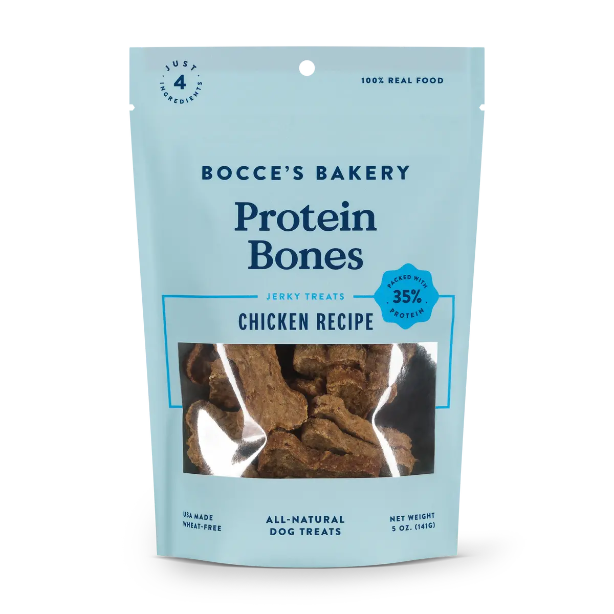 Bocce's Bakery | Chicken Jerky Protein Bones 1