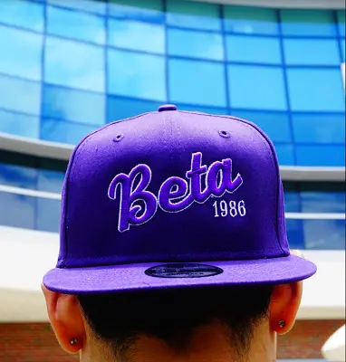 Sigma Lambda Beta Beta 1986 Snapback Hat 1