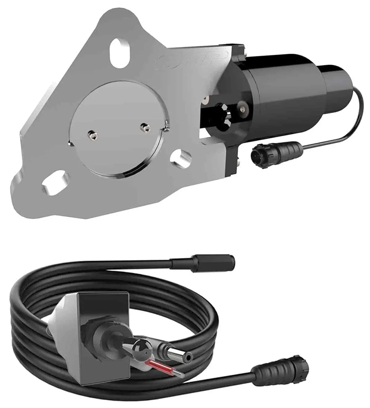 Qtpec225 2.25" Electric Exhaust Cutout Kit 1