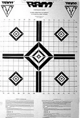 Ram Quick Zero Scope Target 1