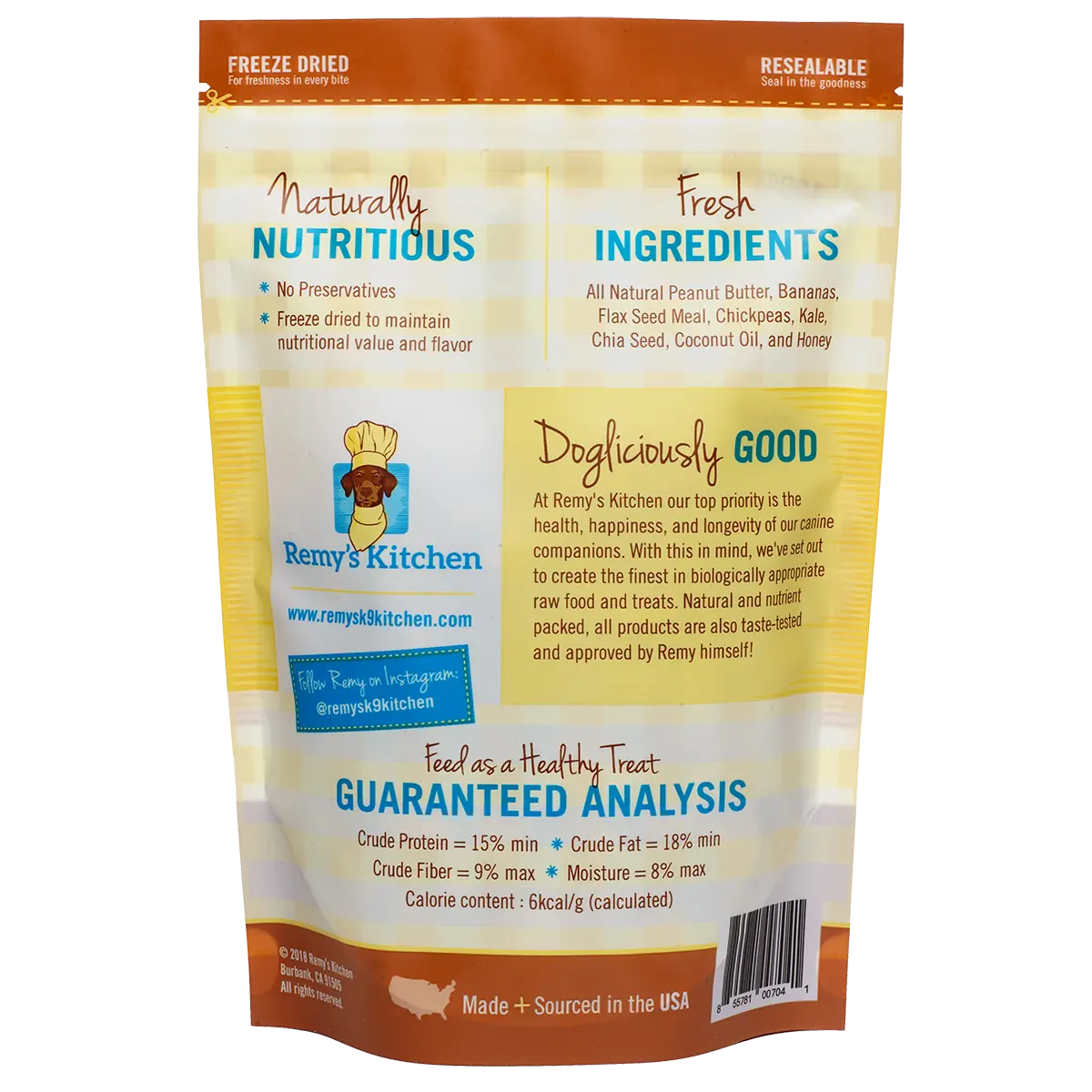 Remy's Kitchen | Superfood Snacks In Peanut Butter + Flax 2