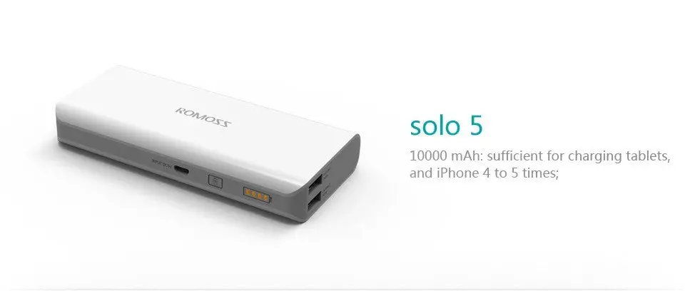 Romoss Solo 5 Power Bank 1