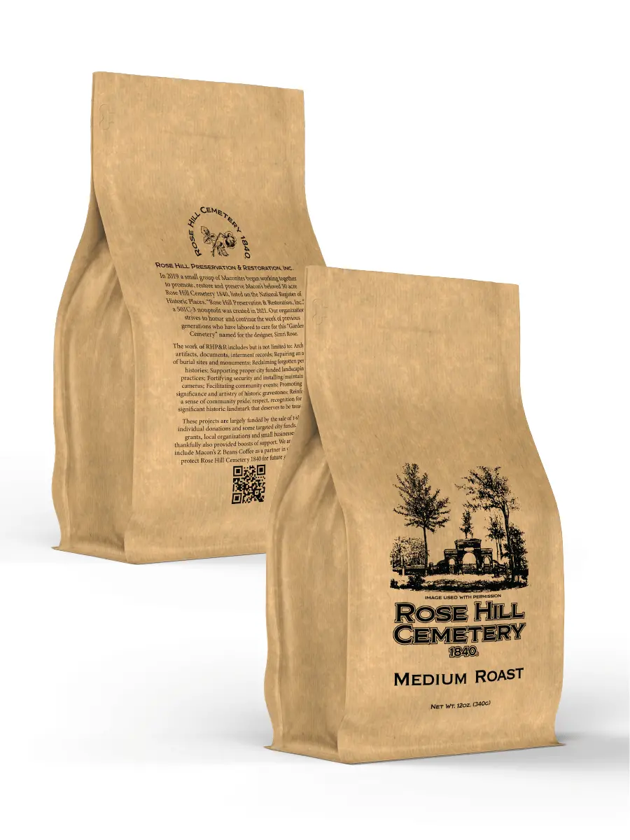 Rose Hill Wholesale Coffee – 12 oz Bags (8-Pack)