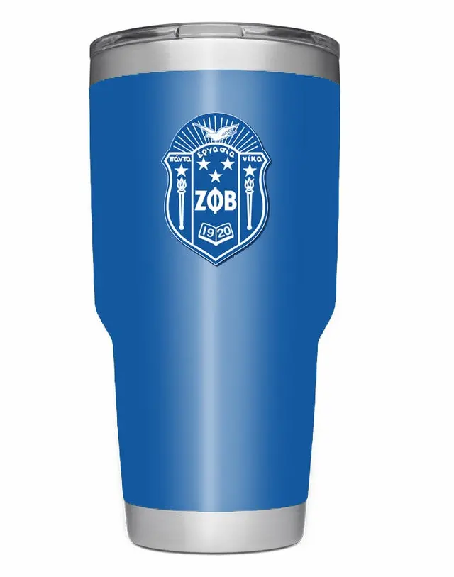 Zeta Phi Beta 40 Oz Insulation Tumbler 1