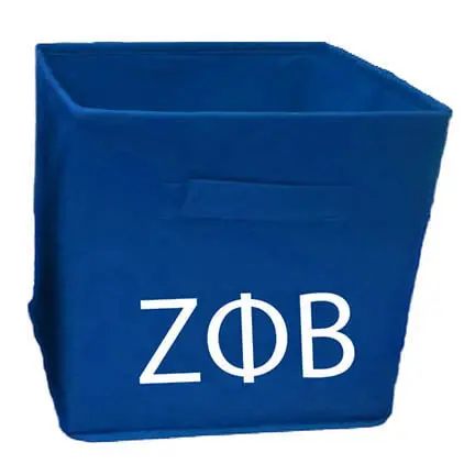 Zeta Phi Beta Non-Woven Storage Basket 1