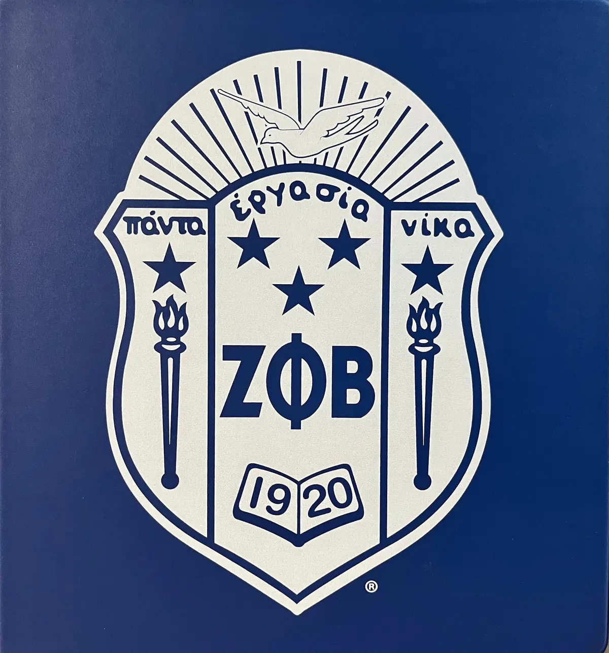 Zeta Phi Beta 3-Ring Binder 1