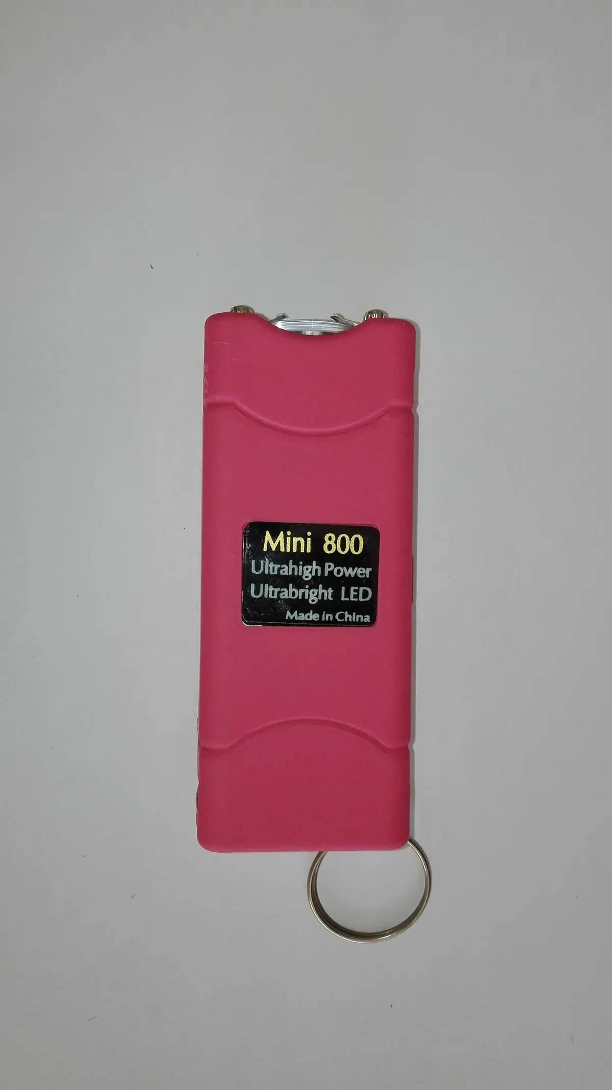 Self-Defensive Flashlight Mini 800 Pink 1