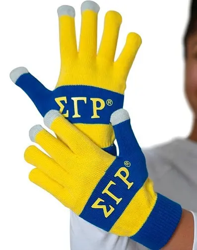 Sigma Gamma Rho Knit Texting Gloves 1
