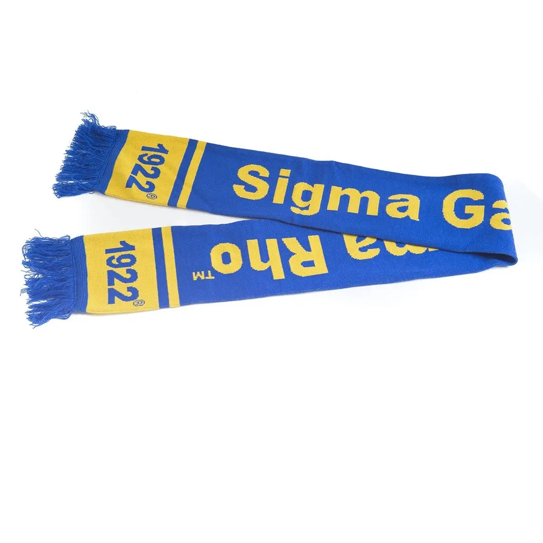 Sigma Gamma Rho Knit Scarf 1