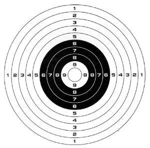 Shooting Target Boards 14Cm X 14Cm (10 Pack) 1
