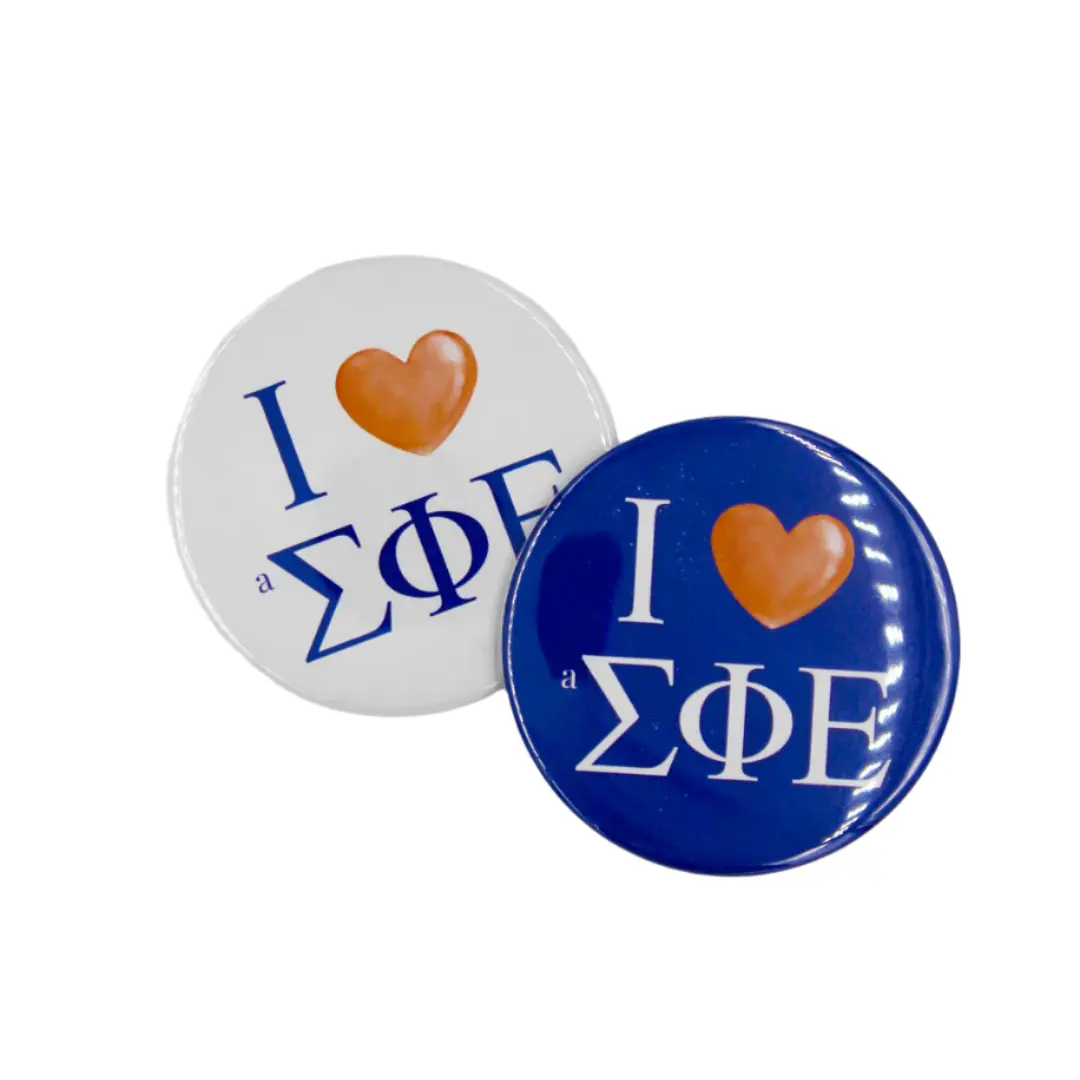 Sigma Phi Epsilon Printed Game Day Button 1