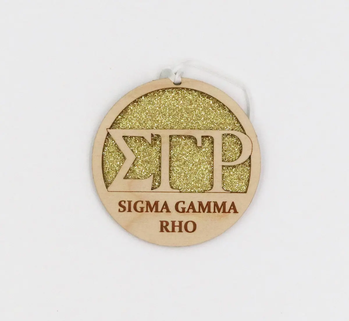 Sigma Gamma Rho Glitter Ornament 1