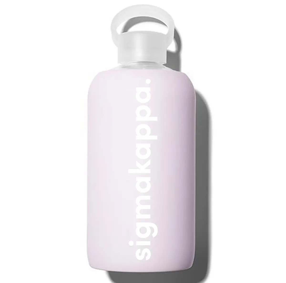 Sigma Kappa Glass Silicone Sleeve Water Bottle 1