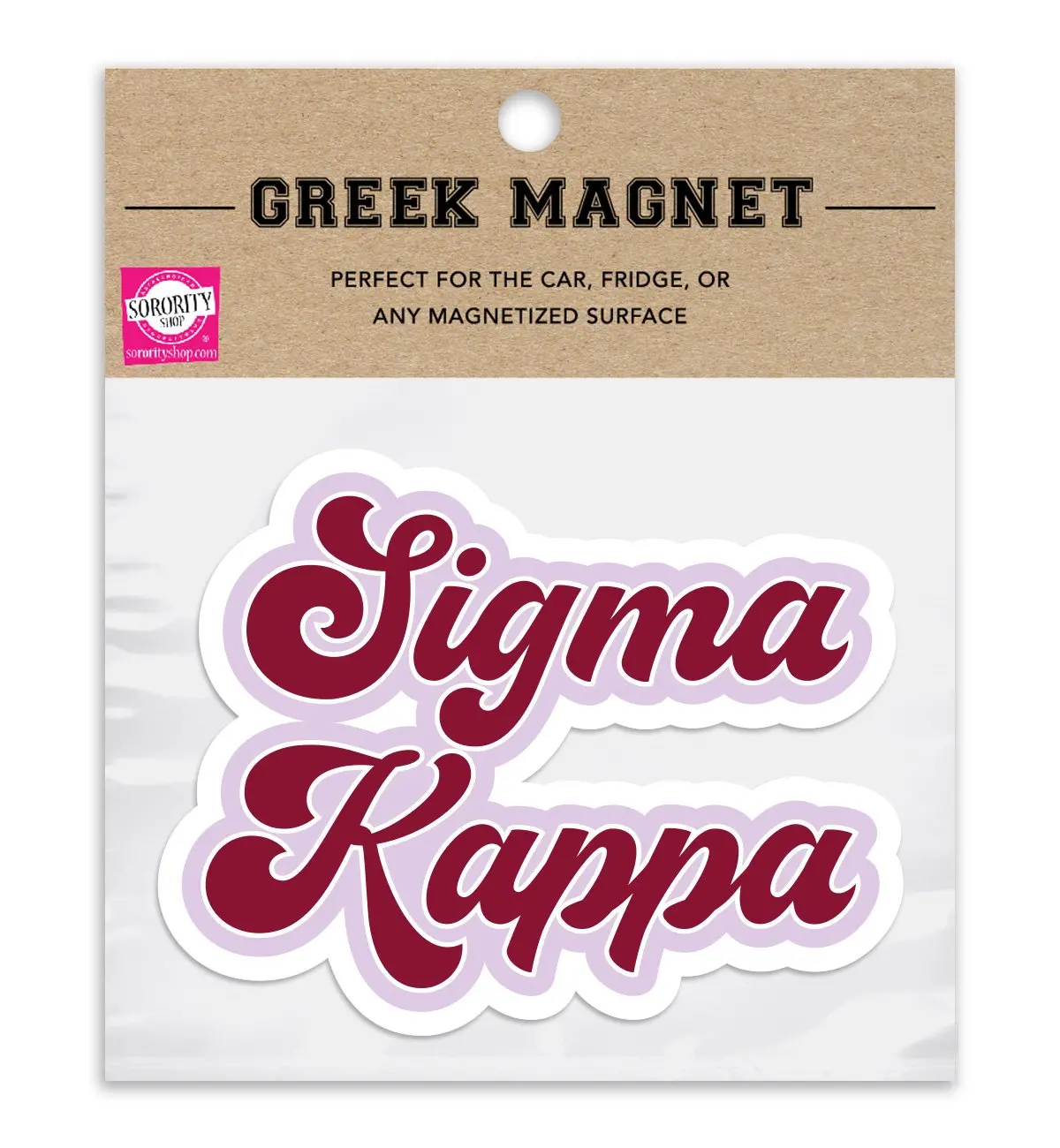 Sigma Kappa Retro Magnet 1
