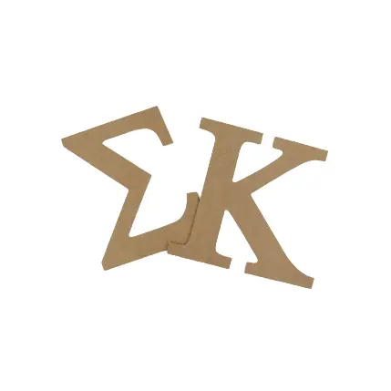 Sigma Kappa Crafting Mdf/Wood Letter Set 1