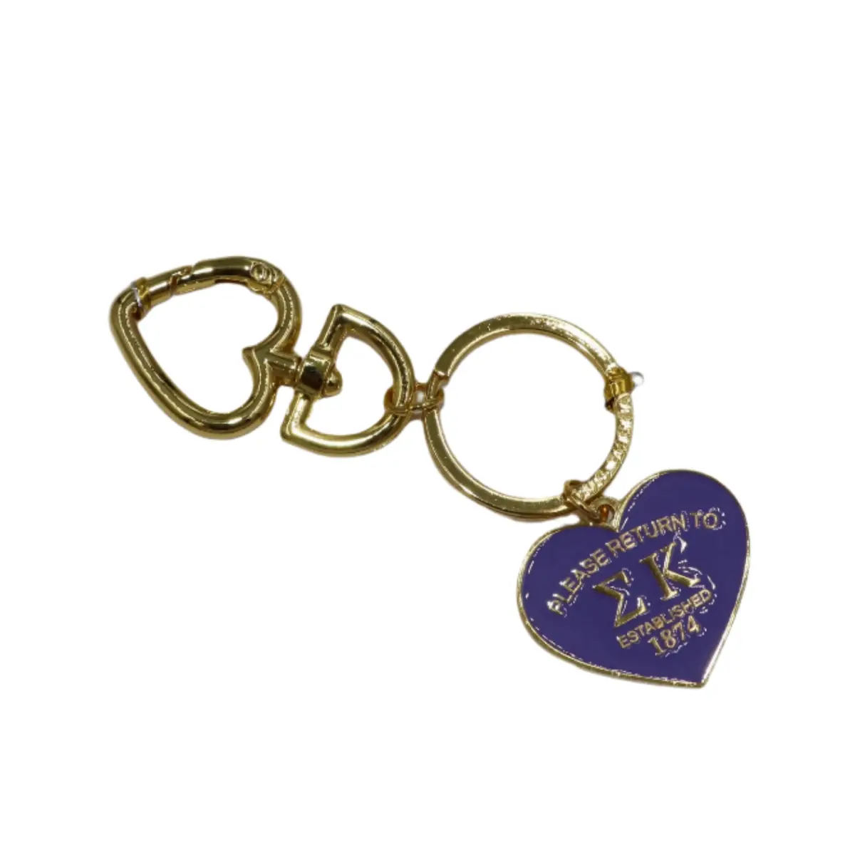 Sigma Kappa Please Return Key Ring 1