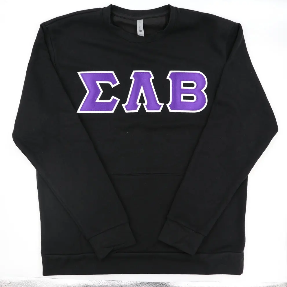 Sigma Lambda Beta Santa Cruz Pocket Crewneck 1