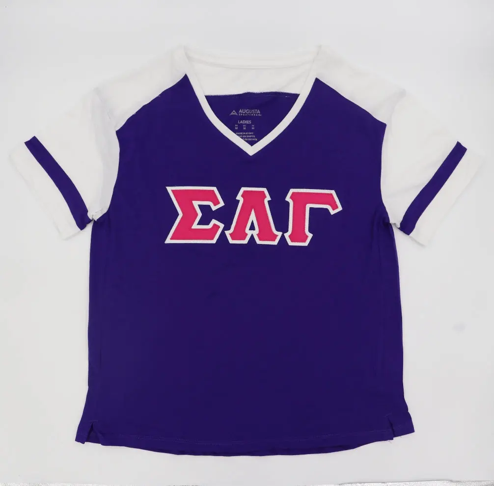 Sigma Lambda Gamma Ladies Fanatic V-Neck 1