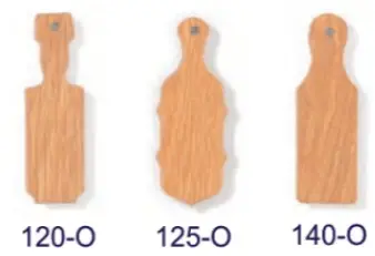 Small Paddles 4" Tall 1