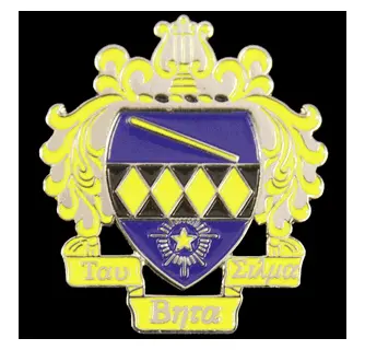 Tau Beta Sigma Shield Pin 1
