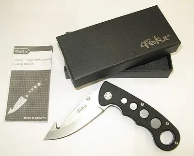 Tekut - Eagle Drop Point Knife With Guthook 1