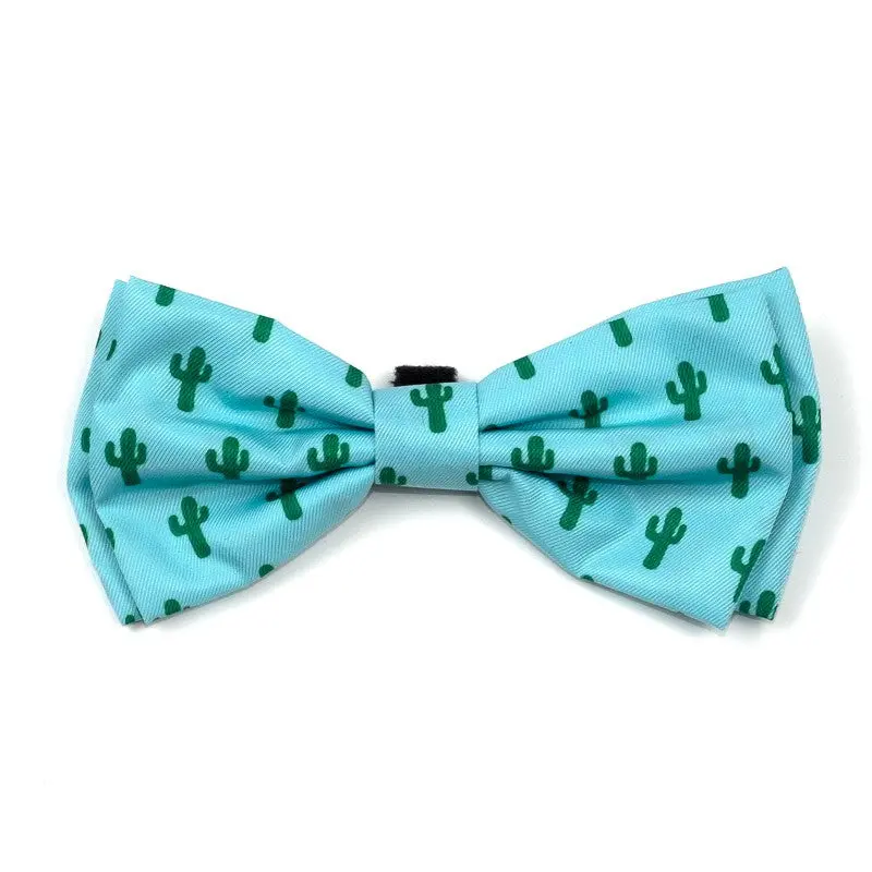 The Worthy Dog | Cactus Bow Tie 1
