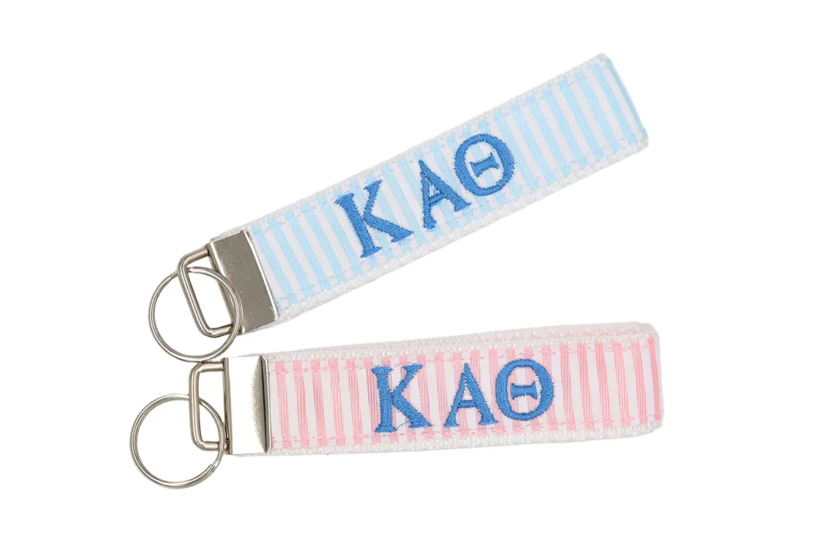 Kappa Alpha Theta Pastel Fob Keychain 1