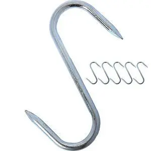 Thick Heavy Duty Steel Butcher Hook 1