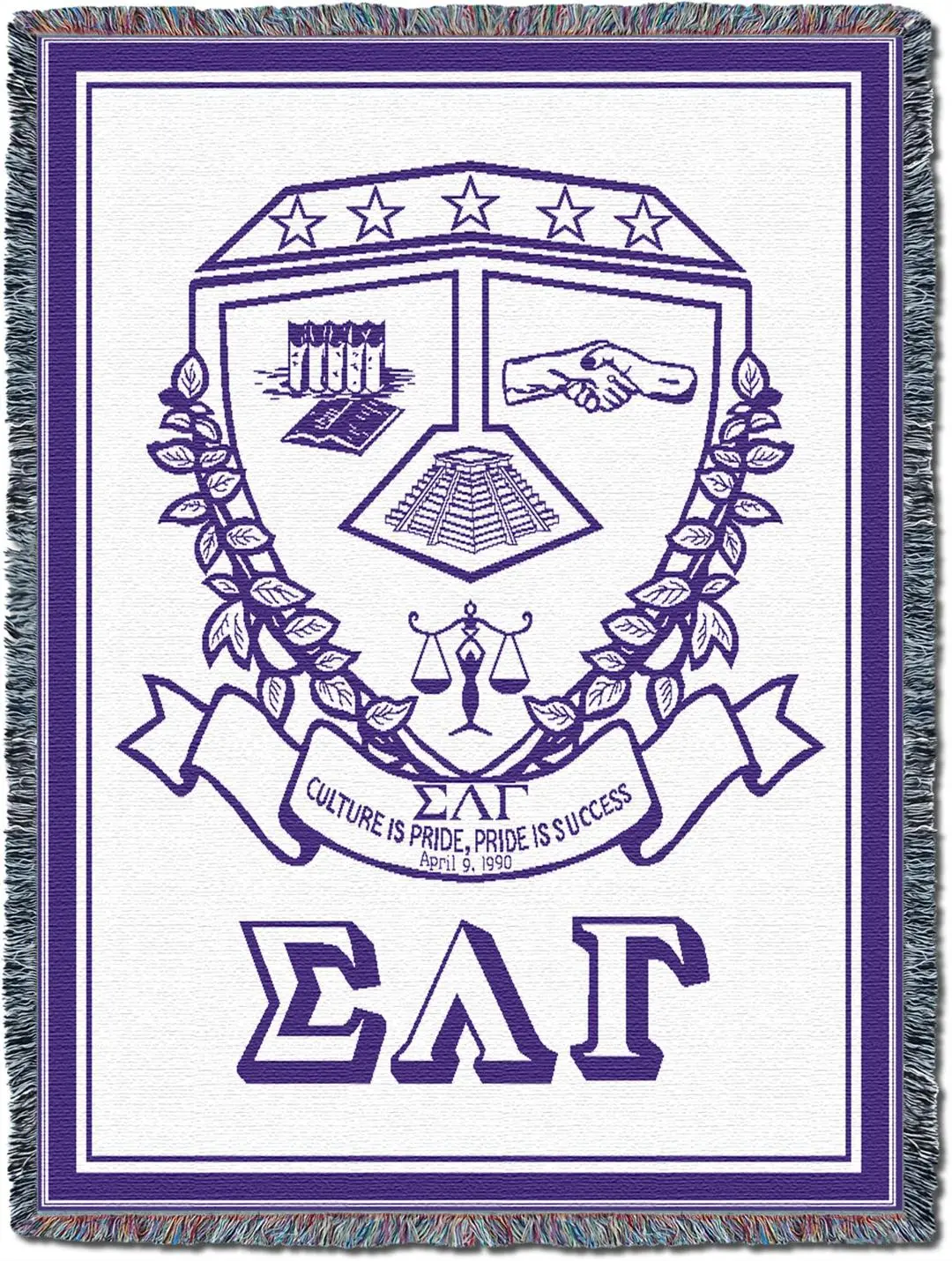 Sigma Lambda Gamma Afghan 1