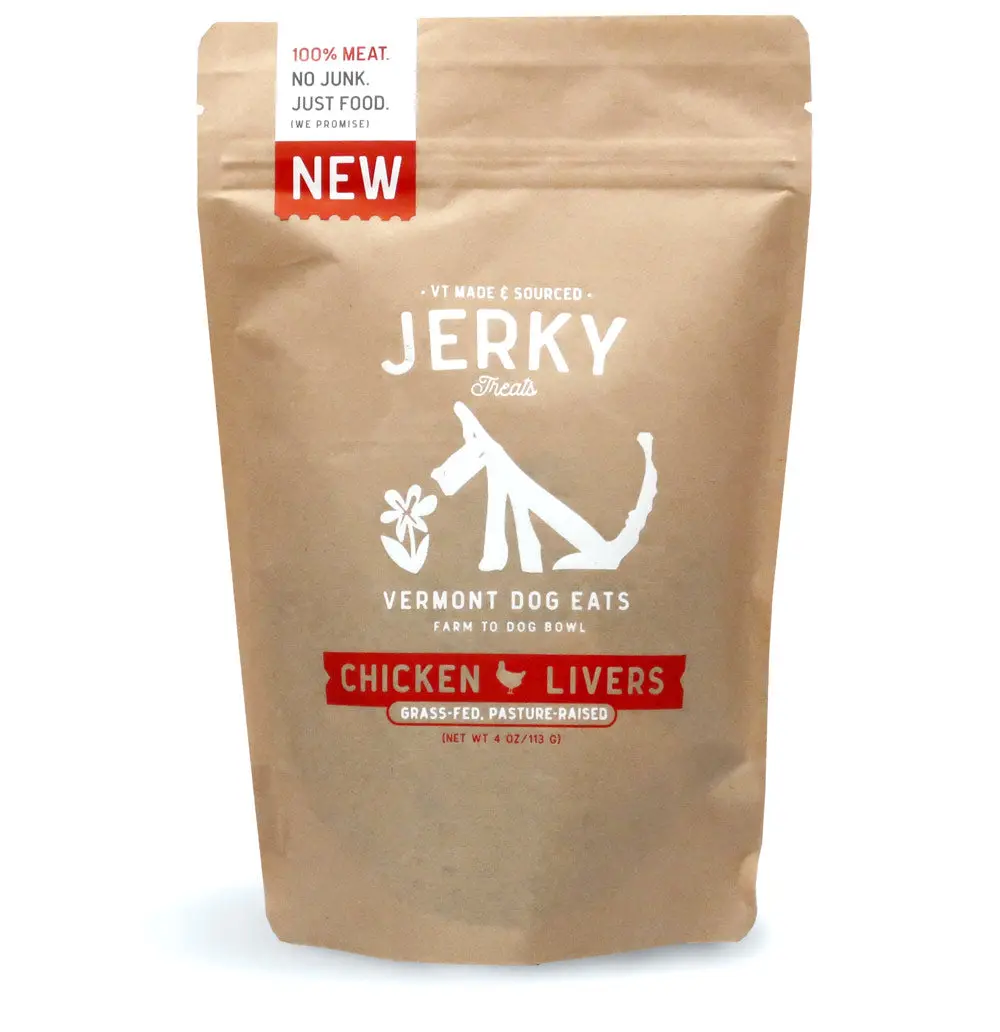 Vermont Dog Eats | Chicken Liver Jerky Treats 1