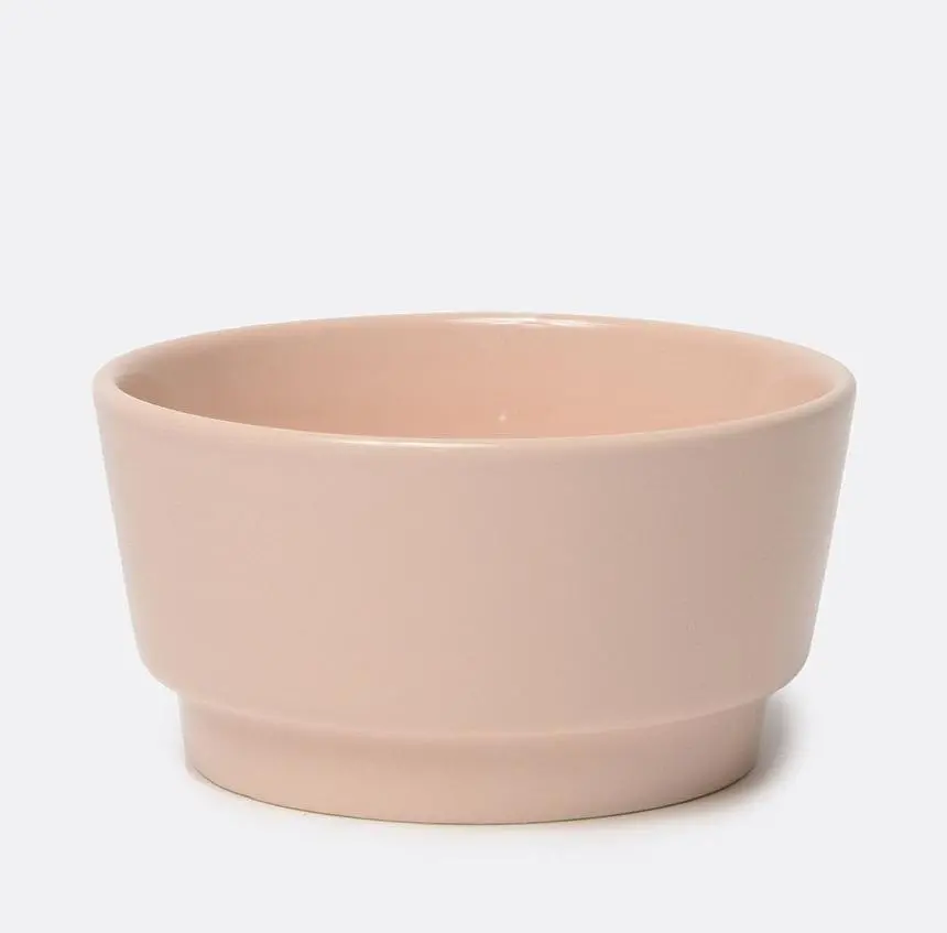 Waggo | Ceramic Dog Bowl In Rose 1