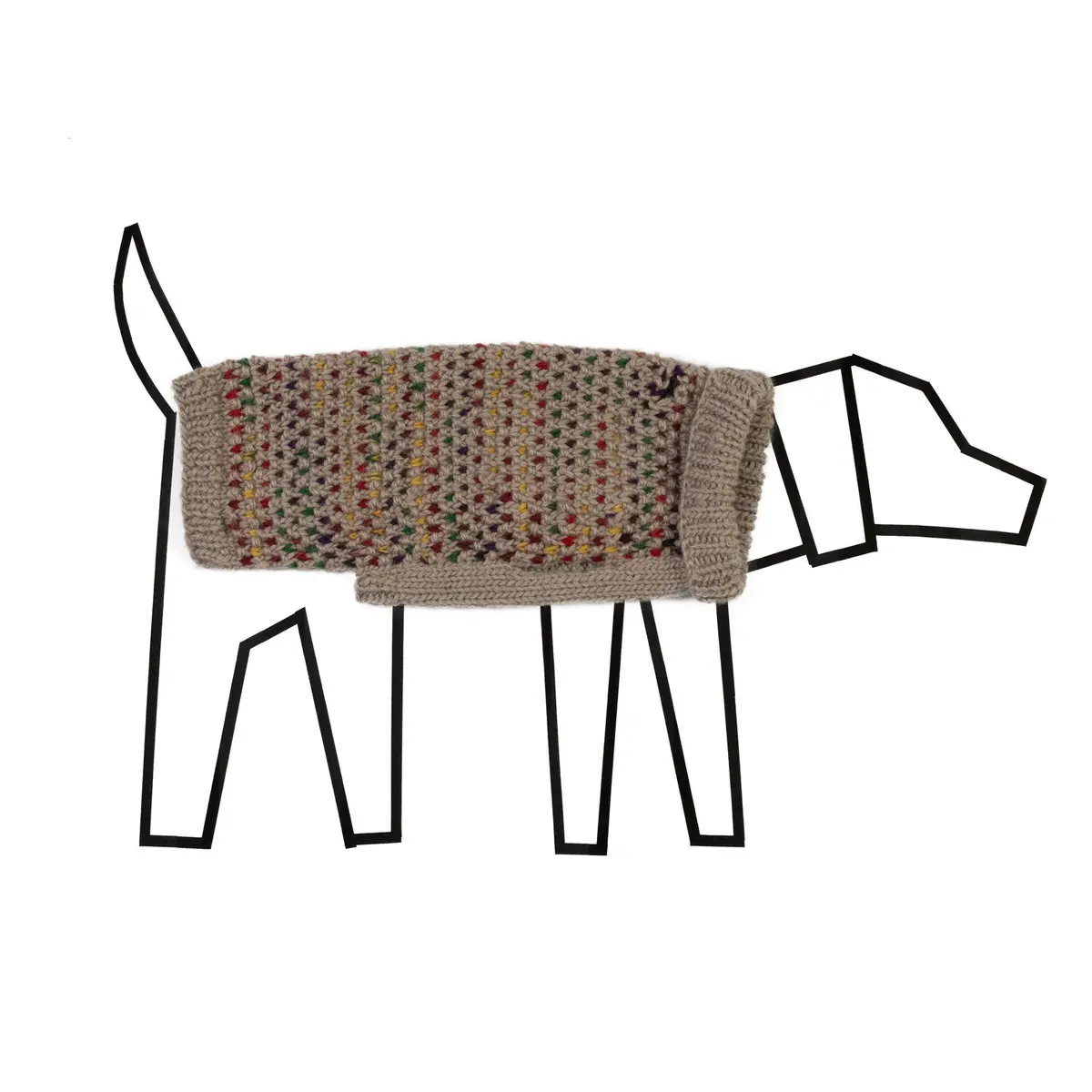Ware Of The Dog | Contrast Stitch Sweater 5